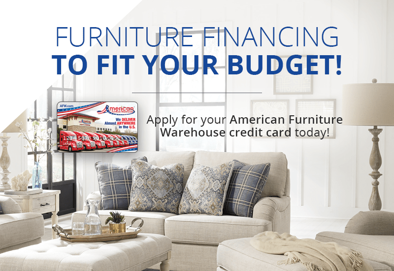 Furniture Financing Made Easy American Furniture Credit Card